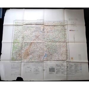 Rajasthan Map 1965 - Seventh Edition